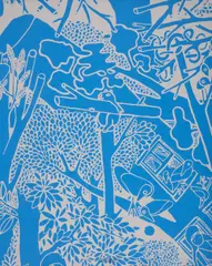 Untitled by Geoff McFetridge, Screenprint in colours, sold Mar 2023