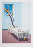 Greybow Archival inkjet printed in colours, 2020 by Patrick Hughes, pencil, offered Mar 2023