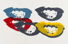 After by Andy Warhol, Screenprint in colours, sold Mar 2023