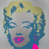 After by Andy Warhol, Screenprint in colours with diamond dust additions, sold Mar 2023