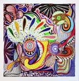 Vitrail II Archival pigment print in colours, 2014 by Joana Vasconcelos, print, offered Mar 2023