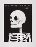 See Me As I Really Am by David Shrigley, Linocut, sold Mar 2023