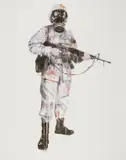 Peacekeeper by Antony Micallef, Lithograph printed in colours, offered Mar 2023