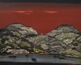 A welsh bay by Fred Uhlman, Oil on canvas board, sold Mar 2023