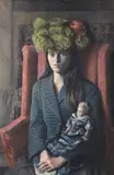 VICTORIANESigned by Gerald Brockhurst, 1967, Oil on canvas91 x, sold Mar 2023
