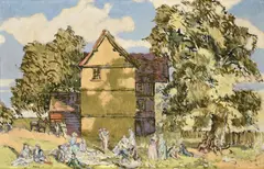 Epping, after harrison william weir by Walter Richard Sickert, 1848, Oil on canvas, sold Mar 2023