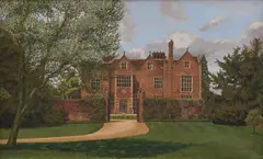 Chequers by Jonathan Warrender, 1982, Oil on canvas, sold Mar 2023