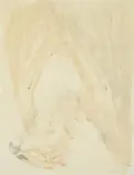 Hawk by Elisabeth Frink, watercolor, sold Mar 2023