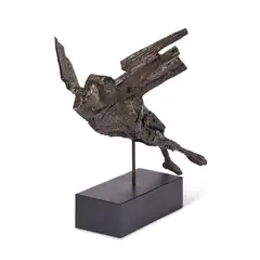 Study for alcock and brown memorial [fcr114] by Elisabeth Frink, sculpture, sold Mar 2023