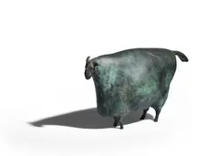 Sheep by Olivia Musgrave, Bronze, sold Mar 2023