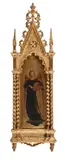 After fra angelico by Luigi Pompagnoli, 1877, oil, sold Mar 2023