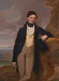 Untitled by James Leakey, oil, offered Mar 2023