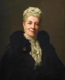 A portrait of lady nicholson by Herbert Arnould Olivier, oil, sold Mar 2023