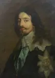 After Sir Antony Van Dyck by F. Baumann, oil on canvas, sold Oct 2023