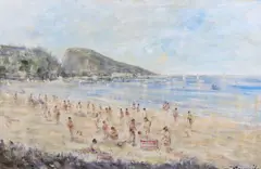 Untitled by Walter John Beauvais, oil on canvas, sold Oct 2023