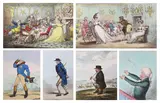 ‘’Company shocked at a Lady getting up to Ring the Bell’’ by James Gillray, 1804, print (other), sold Oct 2023