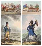 ‘’A Great Man on the Turf by James Gillray, 1803, print (other), sold Oct 2023