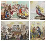 ‘’The Cow-Pock-or-The Wonderful Effects of the New by James Gillray, 1802, print (other), sold Oct 2023