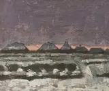 Impressionist by Michael Bernard, oil on board, sold Oct 2023