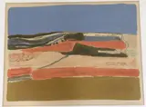 Colour screenprint by Henryk Hayden, screenprint, sold Aug 2023