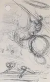 Don Quixote by Salvador Dalí, etching, sold Aug 2023