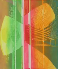 Il Commendatore by Stanley William Hayter, etching, sold Aug 2023