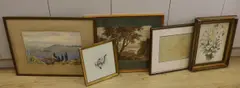 Sepia by Edward Wesson, watercolour, sold Aug 2023