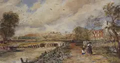 Norwich by David Cox Junior, watercolour, sold Aug 2023