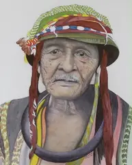 Study of an elder by W.R Earthrowl, watercolour, sold Aug 2023