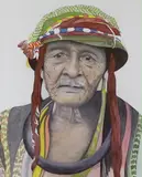 Study of an elder by W.R Earthrowl, watercolour, sold Aug 2023