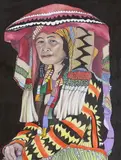 Study of a South American female elder by W.R Earthrowl, watercolour, sold Aug 2023