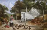 Untitled by John Thomas Peele, 1883, oil on canvas, sold Jul 2023