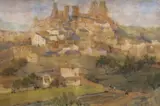 Before sunrise by Albert Moulton Foweraker, watercolour, sold Jul 2023