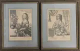 The Four Seasons by Wenceslaus Hollar, 1641, print (other), sold Nov 2023