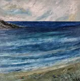 Sea View by Darren Paul Clarke, Oil on canvas, sold Nov 2023