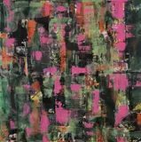 Untitled by Lesley Doswell, Acrylic on canvas, sold Nov 2023