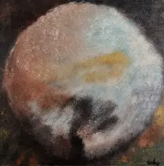 Titan by Lesley Doswell, Acrylic on canvas, sold Nov 2023
