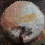 Titan by Lesley Doswell, Acrylic on canvas, sold Nov 2023