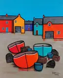 Untitled by Paul Bursnall, 2023, Acrylic on canvas, offered Nov 2023