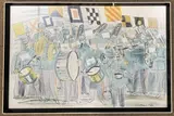 The Band by Raoul Duffy, lithograph, sold Nov 2023