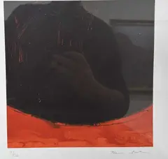 Dependence by Trevor Sutton, screenprint, sold Nov 2023