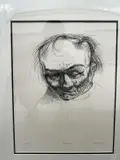 Jimmy by Peter Howson, etching, sold Nov 2023