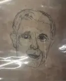 Untitled portrait by Ronald B. Kitaj, etching, offered Nov 2023