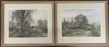 Watercolours by Henry Charles Fox, watercolor, sold Oct 2023