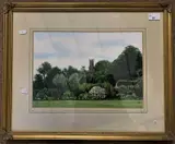 June, July, and August, Filby by Ray Canham, watercolour, sold Oct 2023