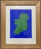 Limited edition screenpirint by Fintan Friel, 1992, pencil, sold Oct 2023