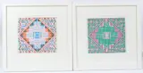 Tube station mosaics two prints Paolozzi Foundation stamp verso by Eduardo Paolozzi, print (other), offered Dec 2025