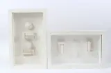 Architectural elements two plaster reliefs in glazed cases by Eduardo Paolozzi, sculpture, offered Dec 2025