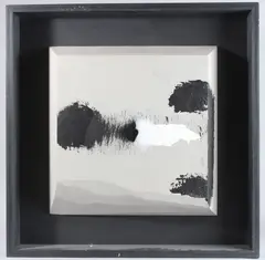 Untitled abstract relief by Trevor Bell, mixed media, offered Nov 2025