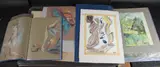 Portfolio of life drawing studies by Joanne D. Thomson, watercolor, sold Nov 2025